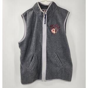 LOONEY TUNES Full Zip Sleeveless Vest Womens Size 18 / 20 W